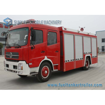 Dongfeng 6000L 4 * 2 Wasser und Schaum Tank Feuerwehrauto